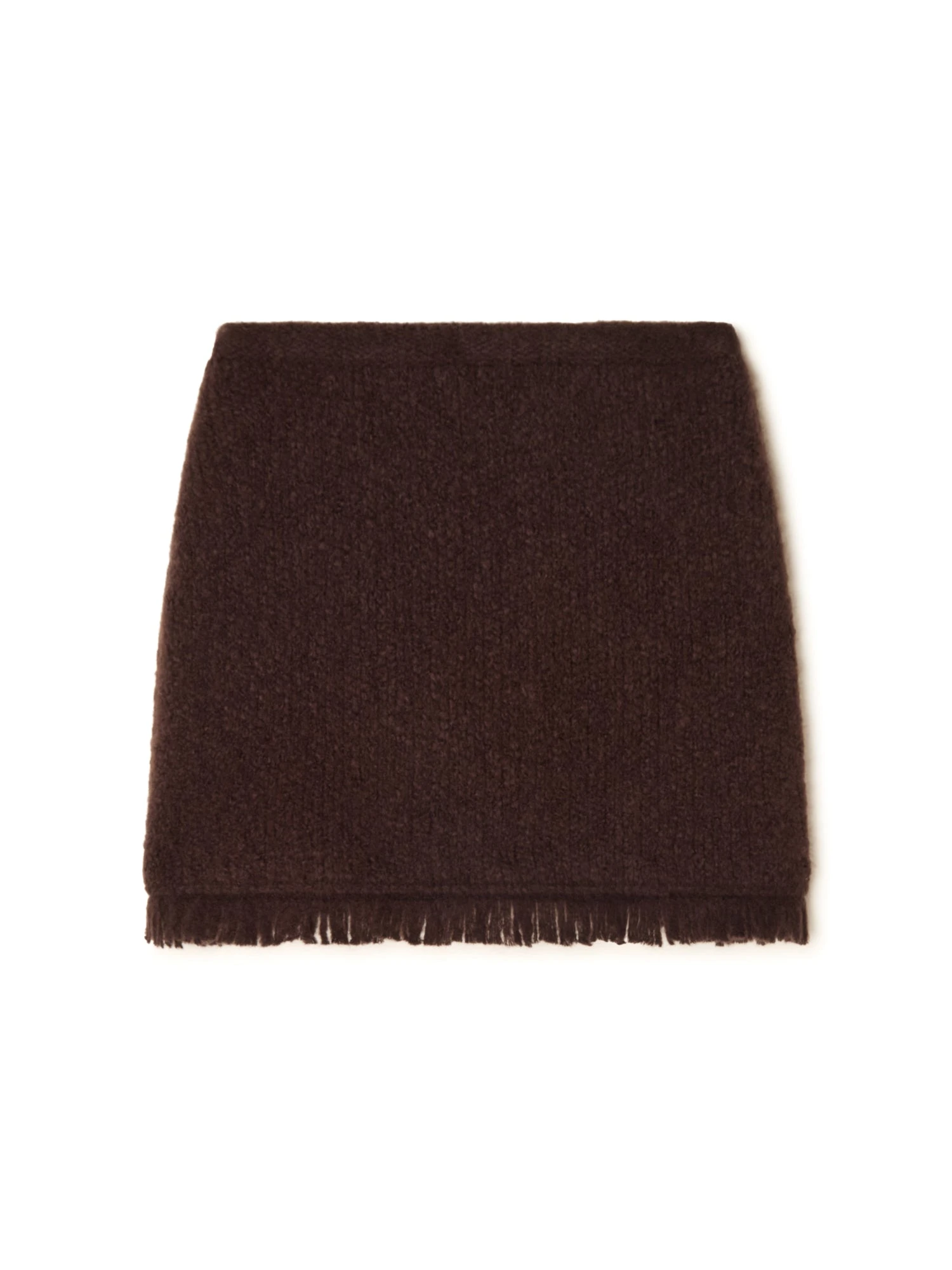 Alanui Finest Mini Skirt in Coffee Alanui Finest Mini Skirt in Coffee | Mini Skirts | Coveti