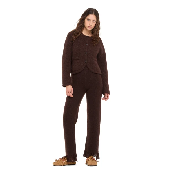 Alanui Finest Pants in Coffee