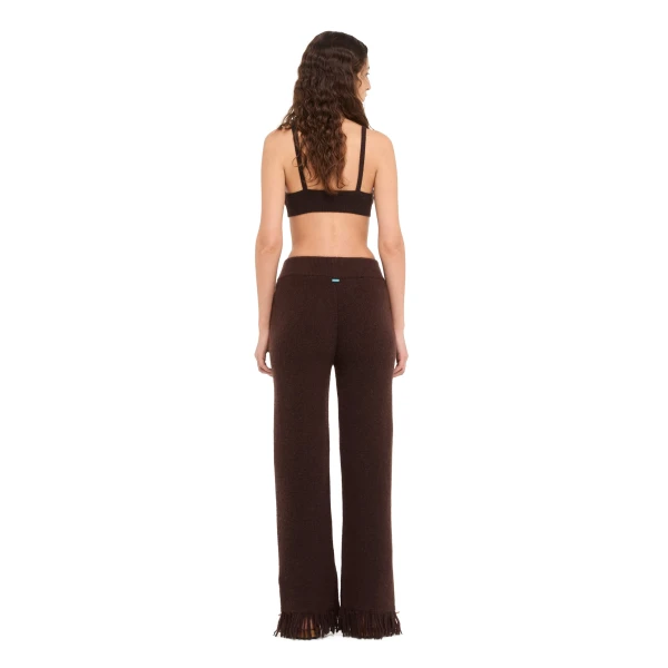 Alanui Finest Pants in Coffee