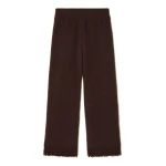Alanui Finest Pants in Coffee | Wide leg pants | Coveti