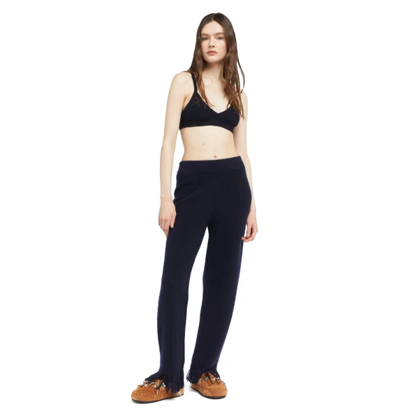 Alanui Finest Pants in Midnight Blue