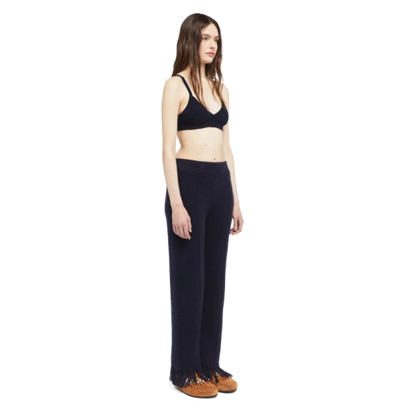 Alanui Finest Pants in Midnight Blue
