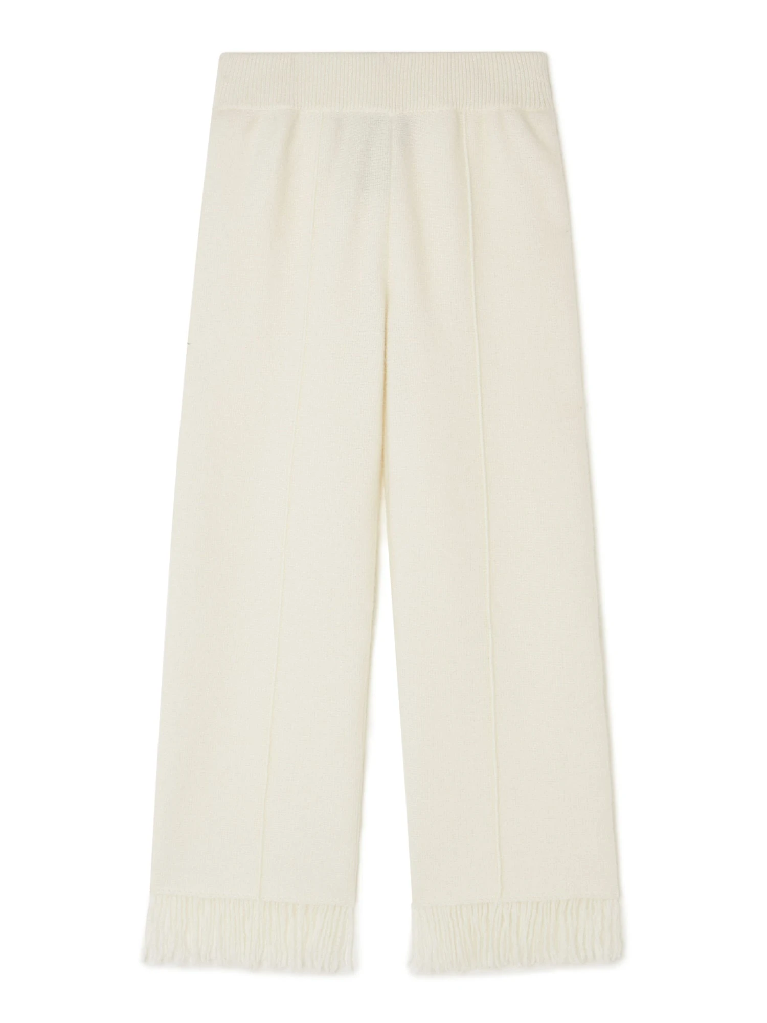 Alanui Finest Pants in White Alanui Finest Pants in White | Wide leg pants | Coveti