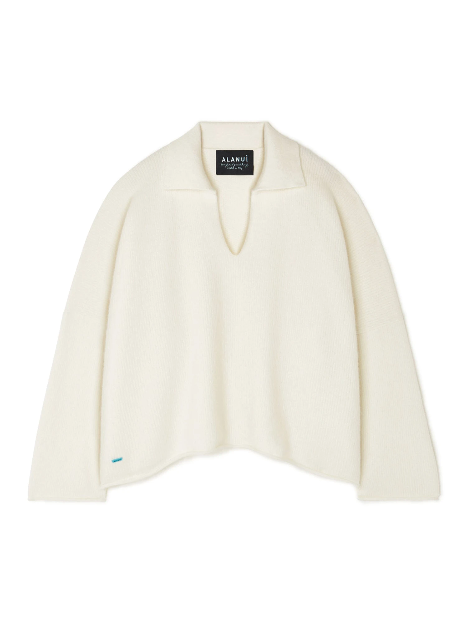 Alanui Finest Polo in White Alanui Finest Polo in White | Long Sleeve | Coveti