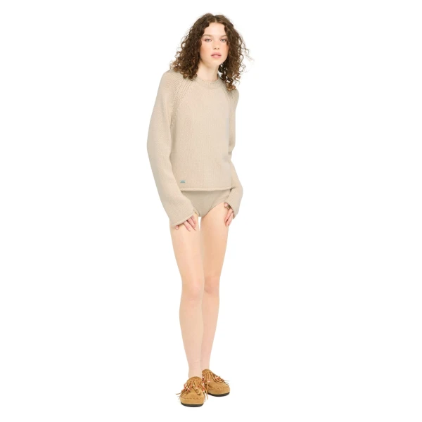 Alanui Finest Sweater in Canvas