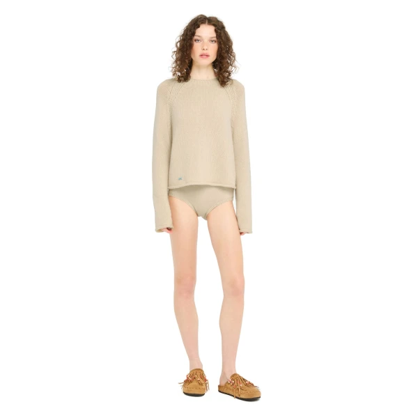 Alanui Finest Sweater in Canvas