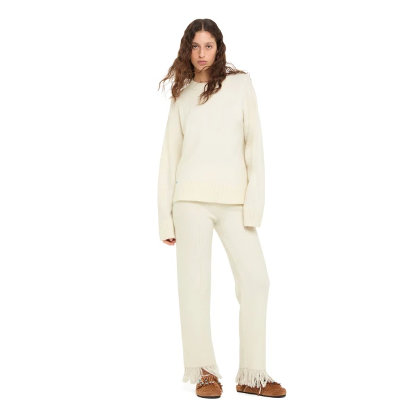 Alanui Finest Sweater in White