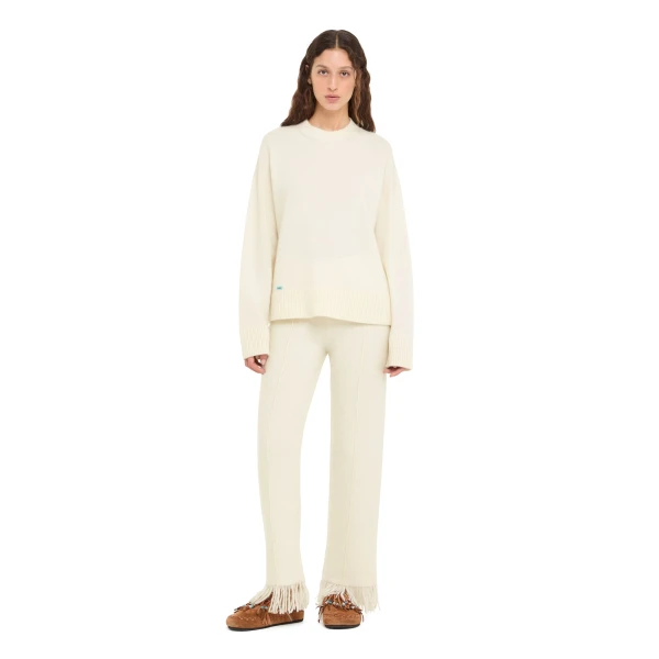 Alanui Finest Sweater in White