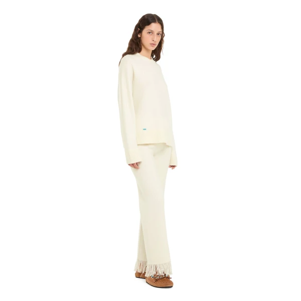Alanui Finest Sweater in White