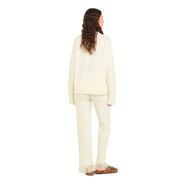 Alanui Finest Sweater in White