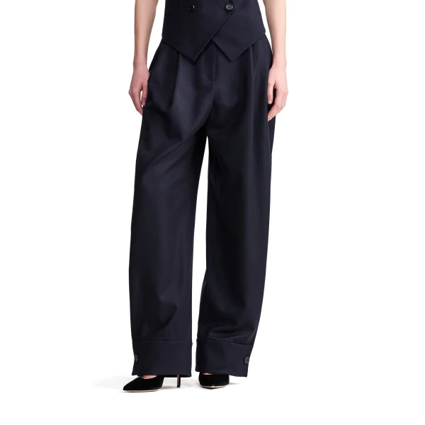 Alanui Giorgio Armani for Alanui Trouser in Navy