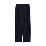 Alanui Giorgio Armani for Alanui Trouser in Navy | Tailored pants | Coveti