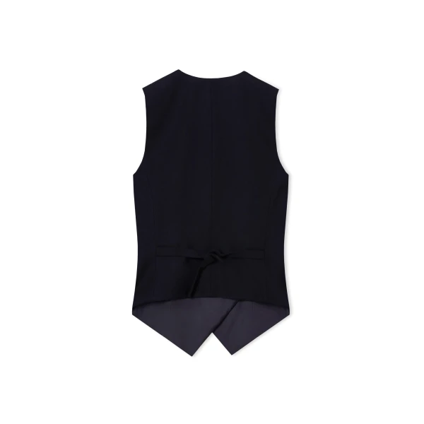 Alanui Giorgio Armani for Alanui Waistcoat in Navy