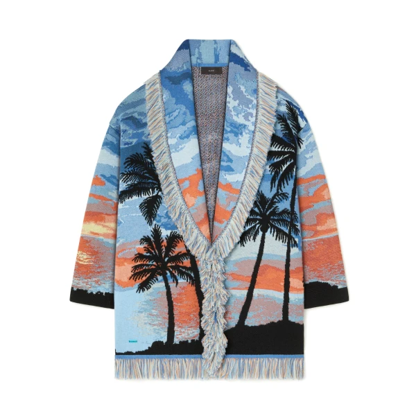 Alanui Hawaiian Sunset Cardigan in Onda Multicolour