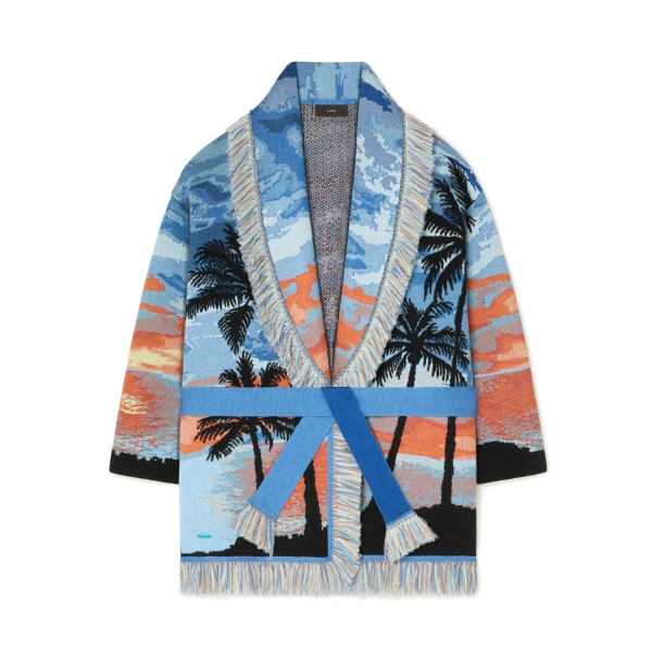 Alanui Hawaiian Sunset Cardigan in Onda Multicolour