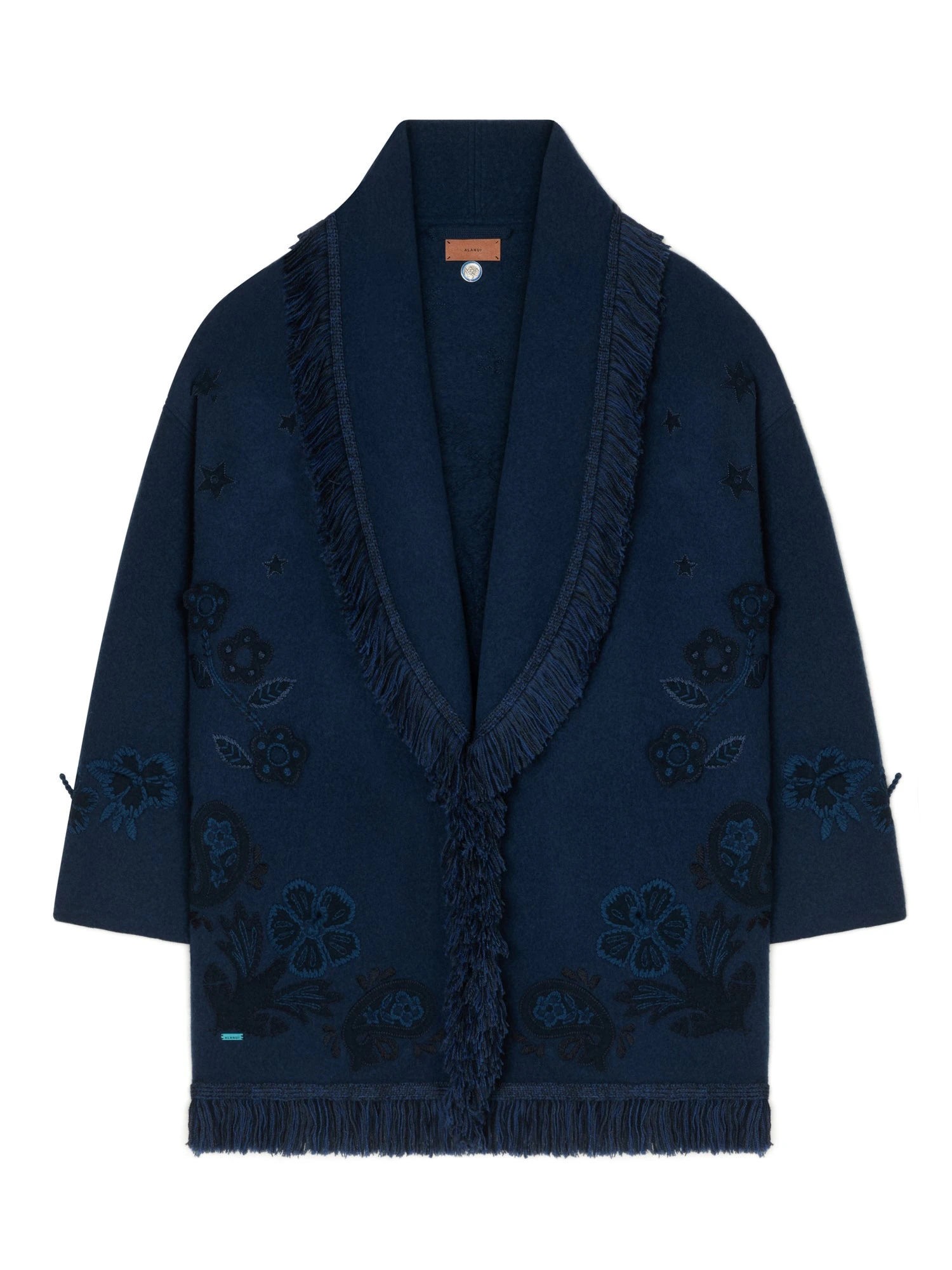 Alanui Nature In Bloom Cardigan in Oceano Alanui Nature In Bloom Cardigan in Oceano | Cardigan | Coveti
