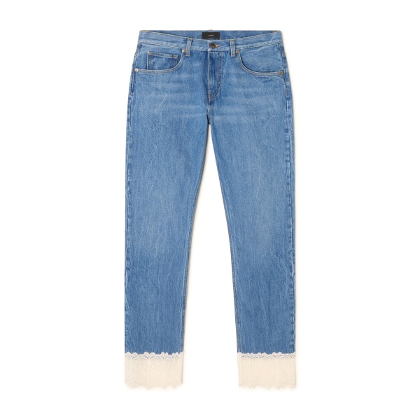 Romance Regular Denim Pants in Medium Wash