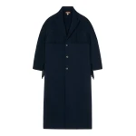 Alanui Spirit Of The West Coat in Midnight Blue | Coats | Coveti