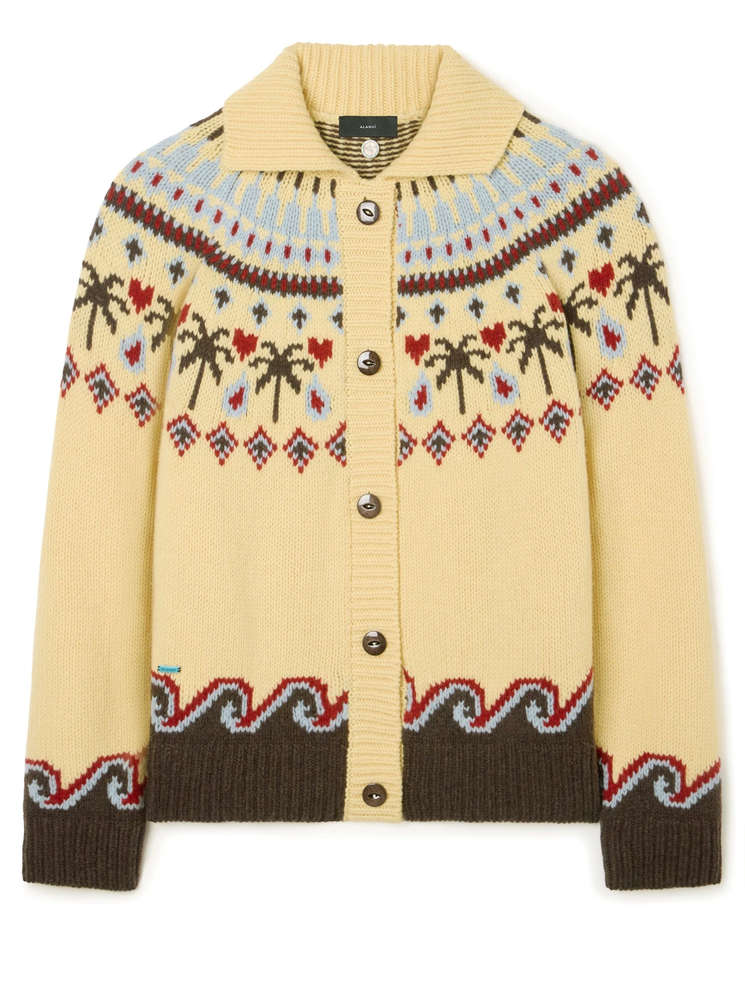 Alanui Sweet Winter Jacket in Sunlight Multicolour Alanui Sweet Winter Jacket in Sunlight Multicolour | Jackets | Coveti