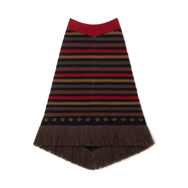 Sweet Winter Skirt in Black Multicolour