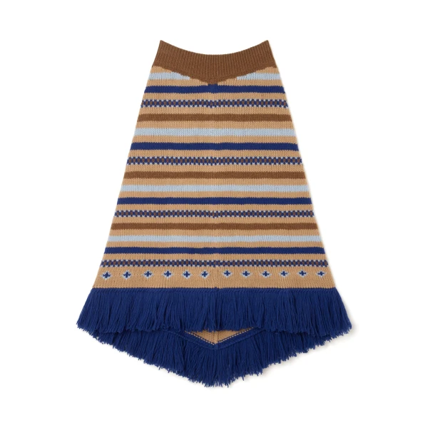 Sweet Winter Skirt in Camel Multicolour