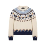 Alanui Sweet Winter Sweater in Chalk Multicolour | Sweaters | Coveti