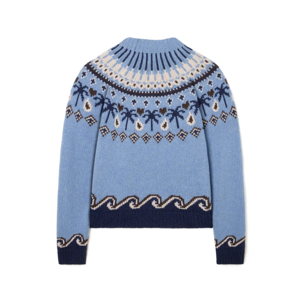 Alanui Sweet Winter Sweater in Onda Multicolour