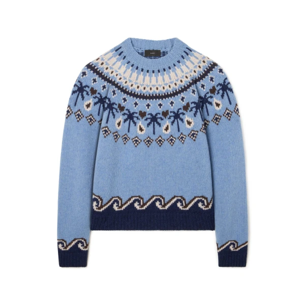 Alanui Sweet Winter Sweater in Onda Multicolour | Sweaters | Coveti