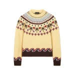 Alanui Sweet Winter Sweater in Sunlight Multicolour | Sweaters | Coveti