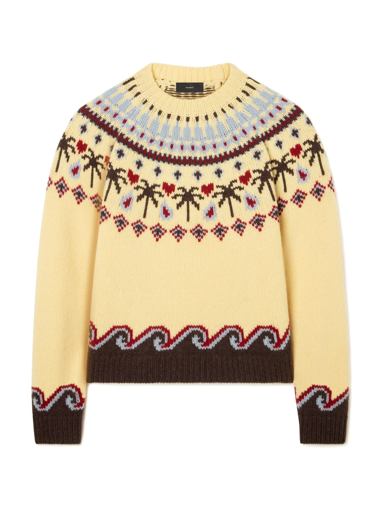 Alanui Sweet Winter Sweater in Sunlight Multicolour Alanui Sweet Winter Sweater in Sunlight Multicolour | Sweaters | Coveti
