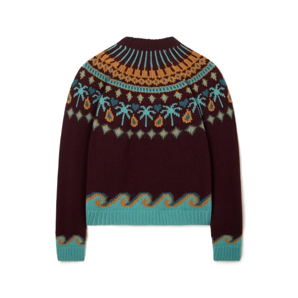 Alanui Sweet Winter Sweater in Vermouth Multicolour