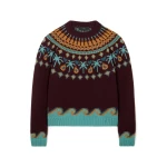 Alanui Sweet Winter Sweater in Vermouth Multicolour | Sweaters | Coveti