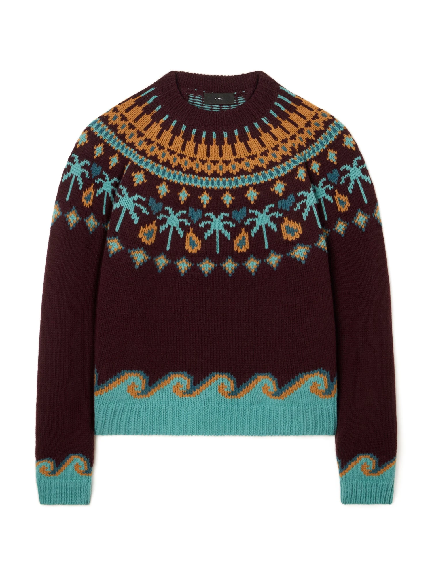 Alanui Sweet Winter Sweater in Vermouth Multicolour Alanui Sweet Winter Sweater in Vermouth Multicolour | Sweaters | Coveti