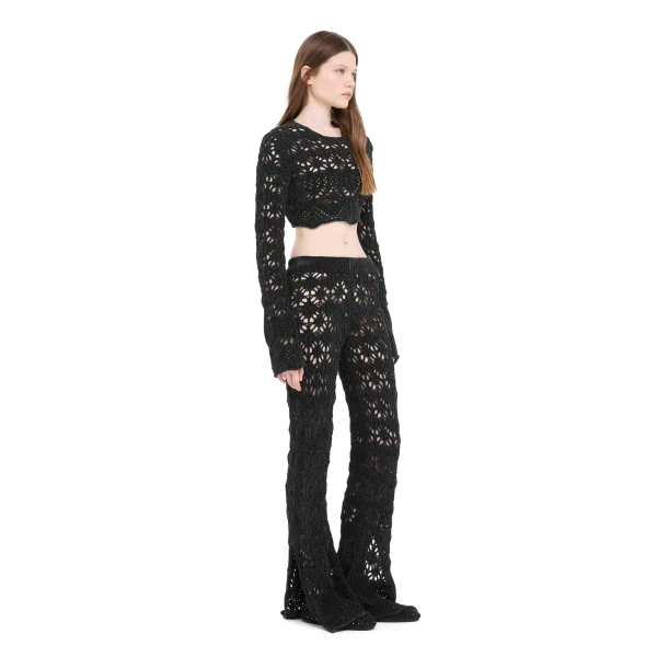 Alanui Time To Shine Top in Charcoal