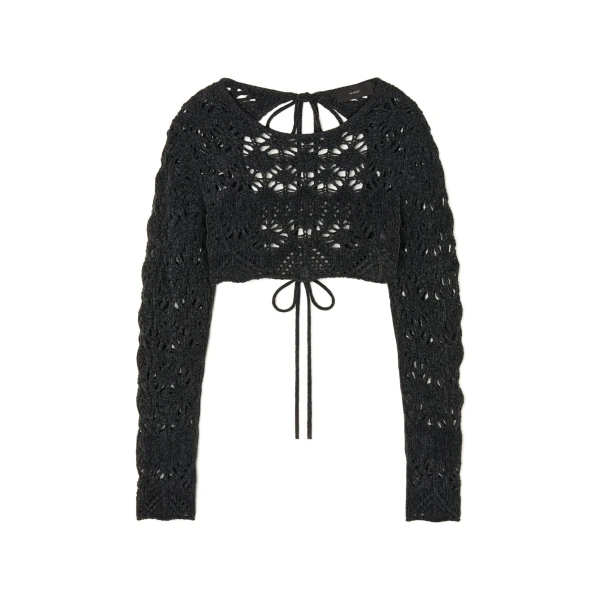 Time To Shine Top in Charcoal