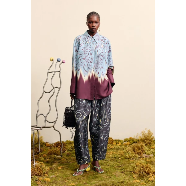 Alemais Alba Silk Shirt