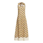 Alemais Basilia Halter Midi Dress | Midi Dresses | Coveti