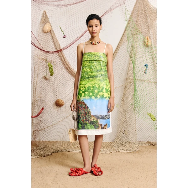Alemais Bermuda Buttercup Midi Dress
