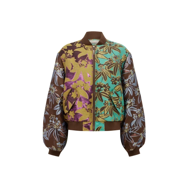 Alémais Bodie Jacquard Bomber Jacket