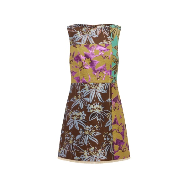 Alémais Bodie Jacquard Mini Dress