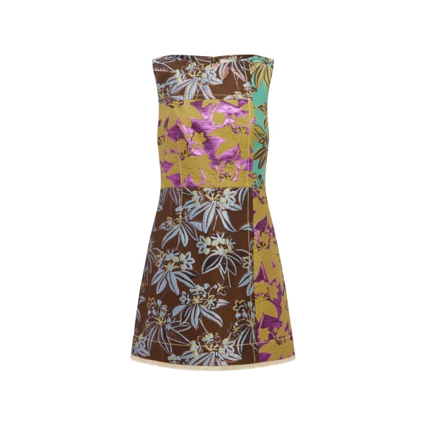 Bodie Jacquard Mini Dress