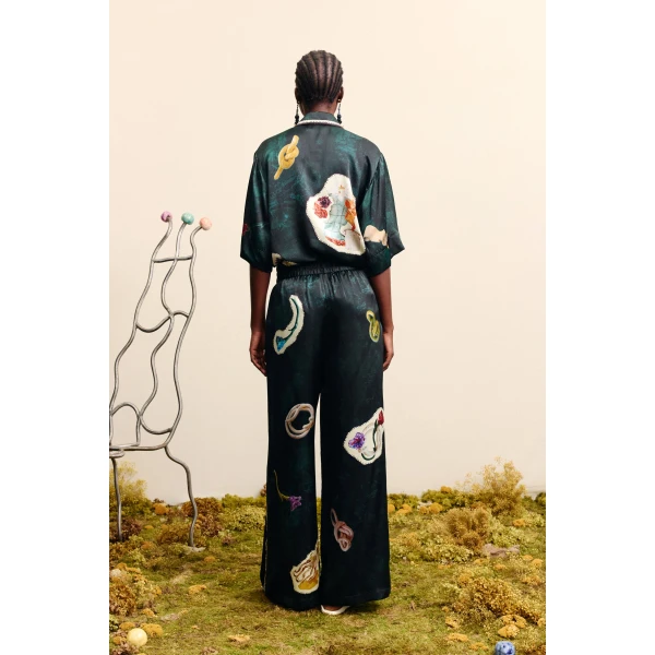 Alemais Florero Silk Pant