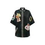 Alemais Florero Silk Shirt | Shirts | Coveti