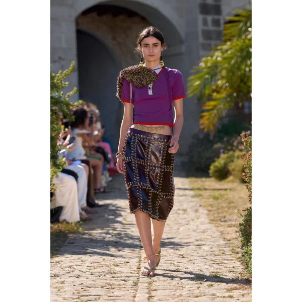 Alemais Josefina Violet Knit Polo