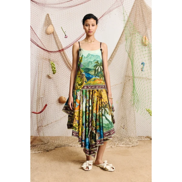Alemais Lucena Midi Dress