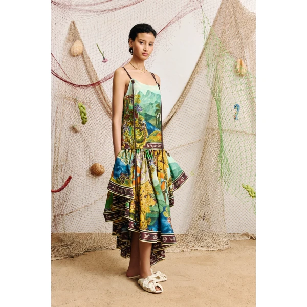 Alemais Lucena Midi Dress