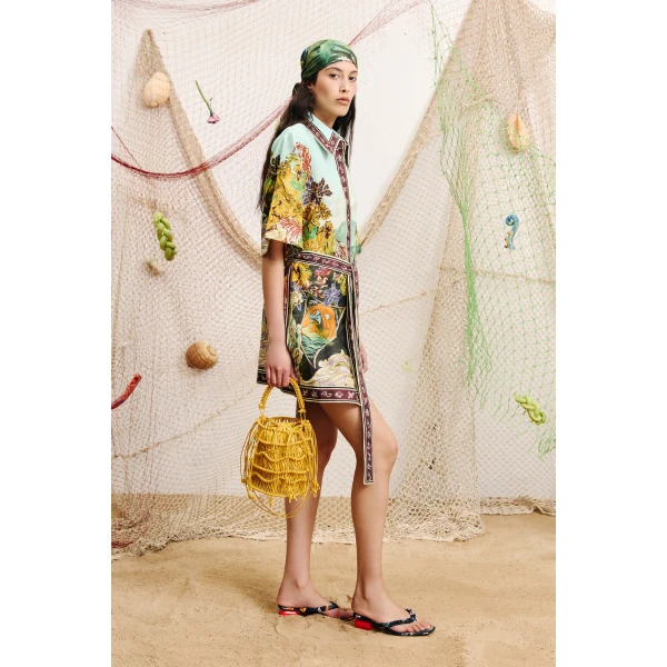 Alemais Lucena Mini Shirtdress