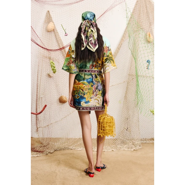 Alemais Lucena Mini Shirtdress