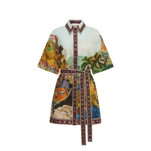 Lucena Mini Shirtdress