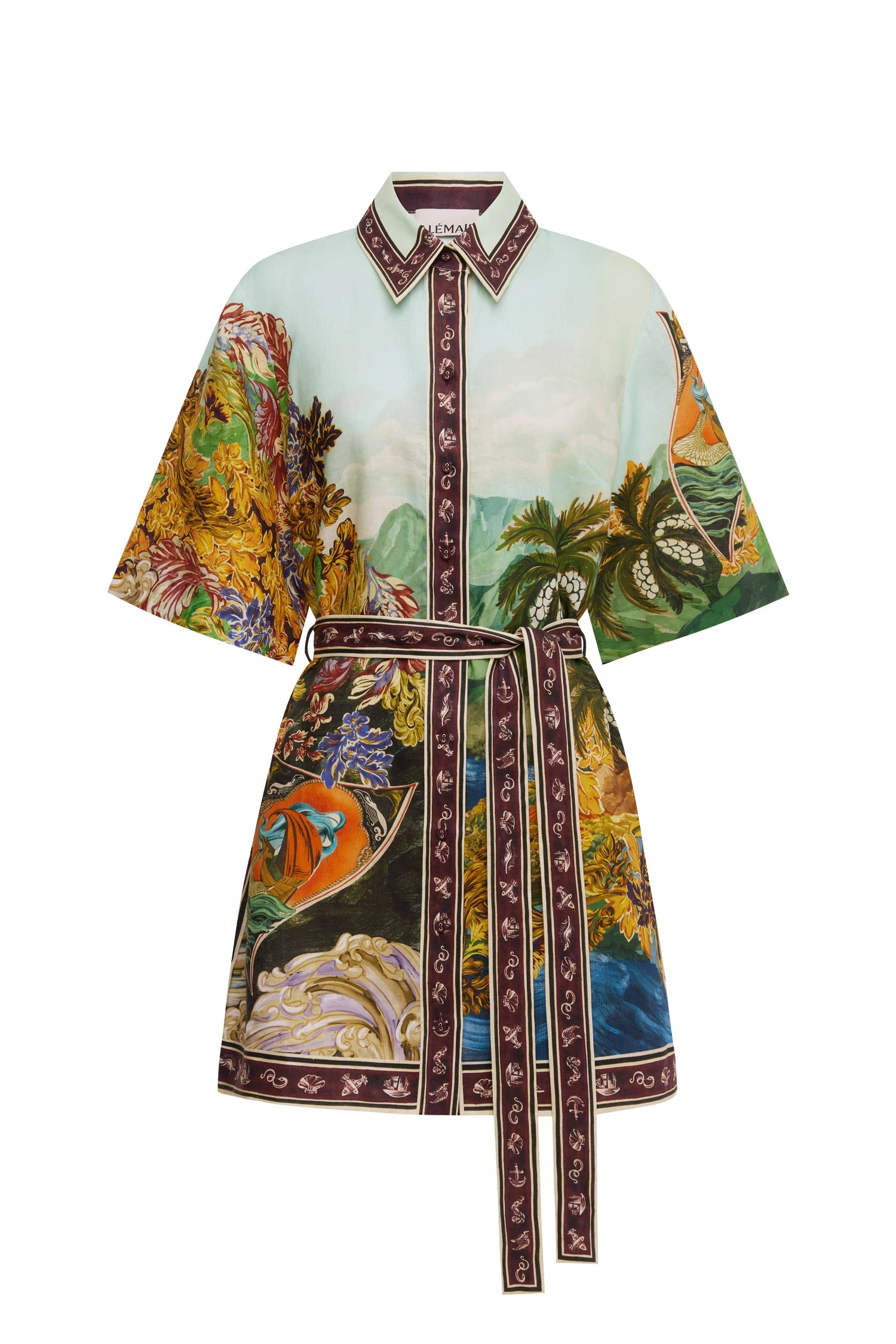 Alemais Lucena Mini Shirtdress Alemais Lucena Mini Shirtdress | Mini Dresses | Coveti